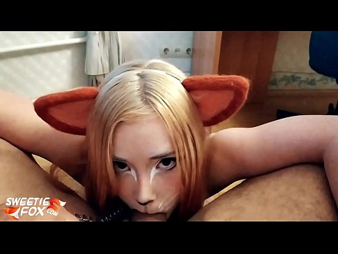 ❤️ Кицунэ глытае член і канчае ў рот ❌ Чербанне у порна be.pornfuror.ru ❌